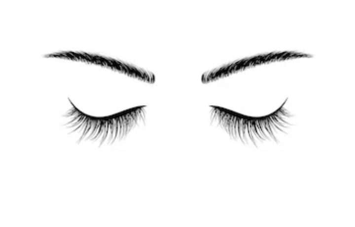 Shaping eyebrows & eyelash extensions