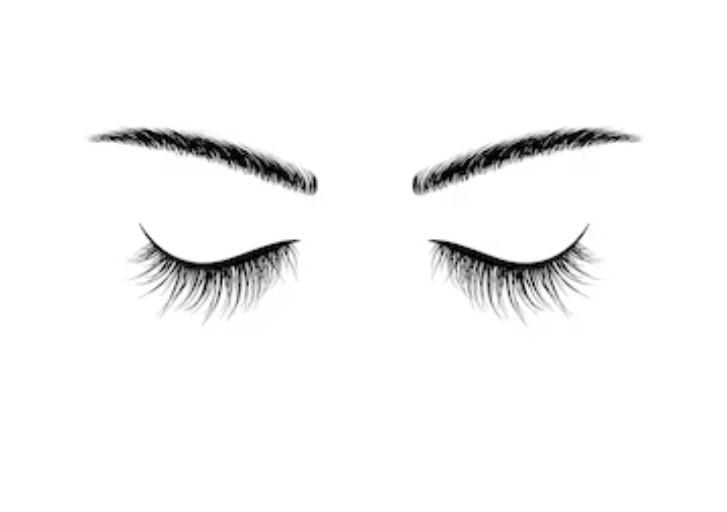 Shaping eyebrows & eyelash extensions