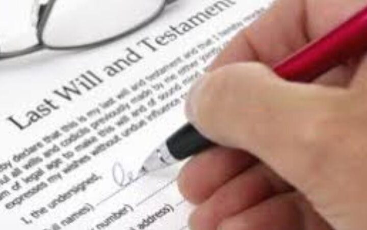 Qada salah and fast stated in a Will