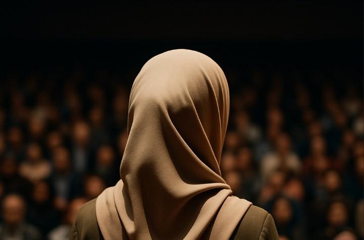 Female Nasheed Groups in front of Male audience